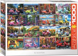 EUROGRAPHICS CASSE-TÊTE 1000 PIÈCES - SCOOTERS #6000-5916